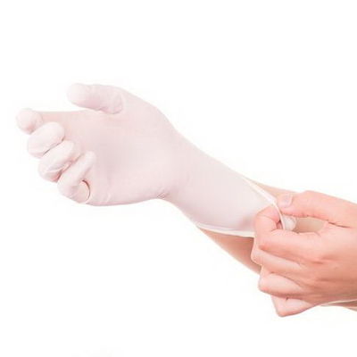 Personal Care White Latex 9MPa Food Service Vinyl Glove